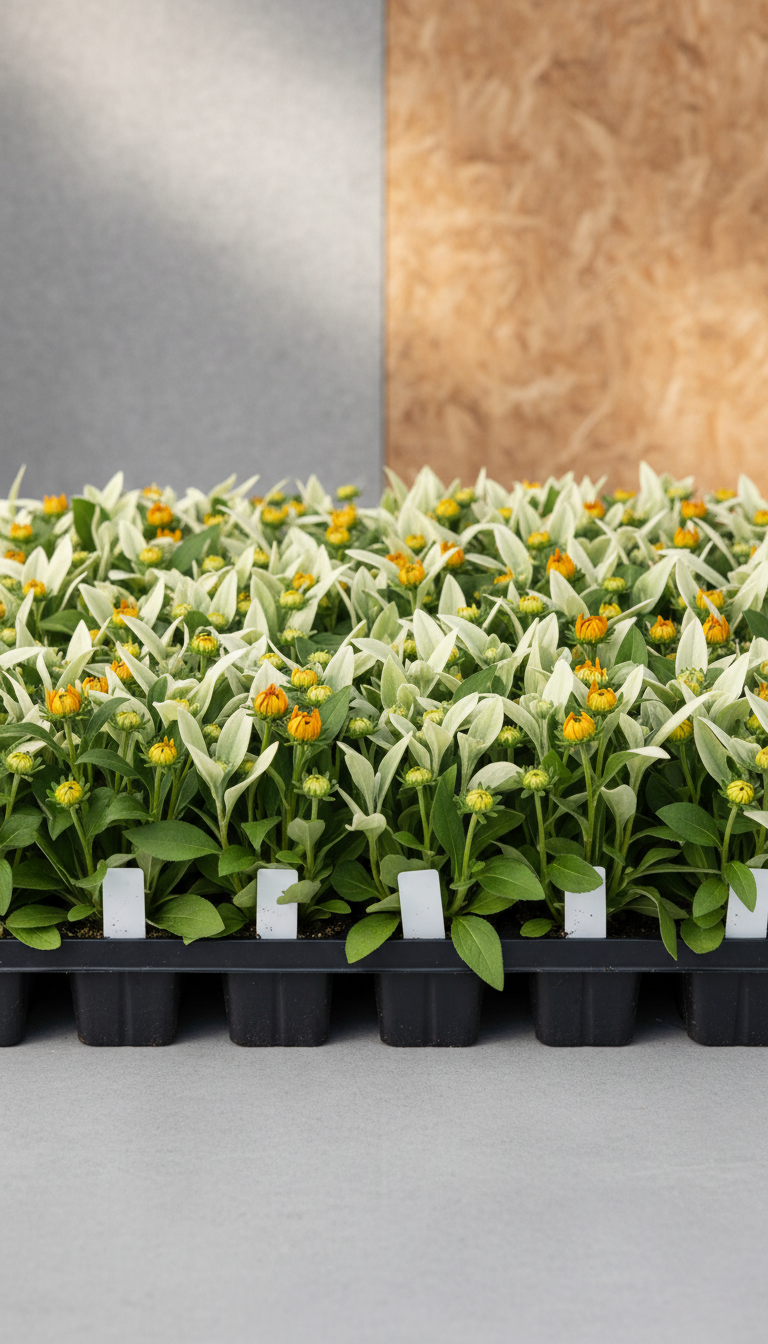 Rudbeckia fulgida commercial tray