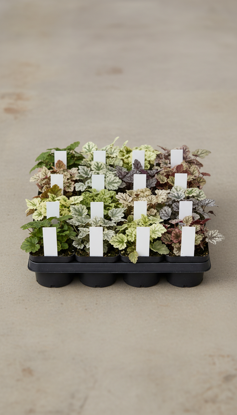 Heuchera americana commercial tray